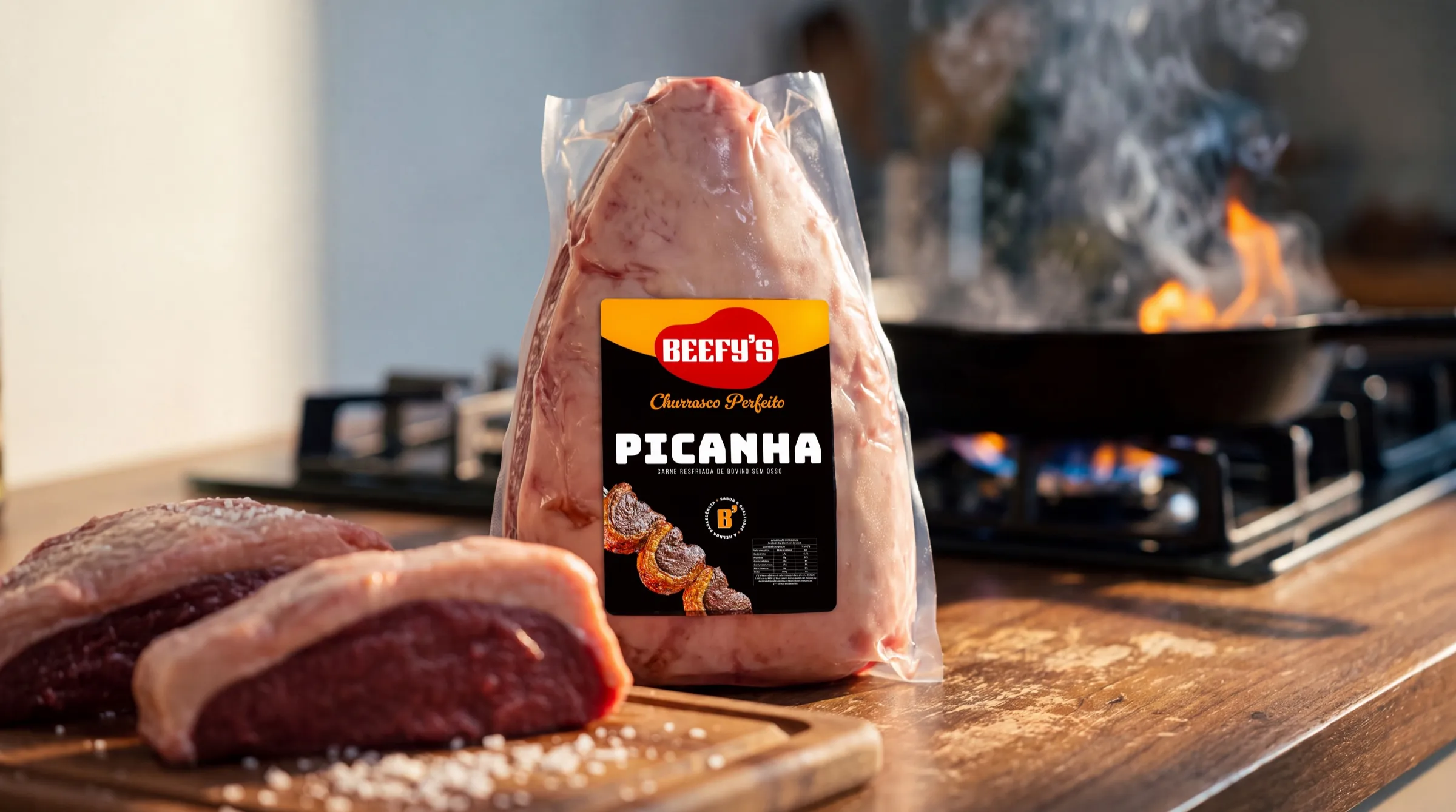Embalagem na cozinha